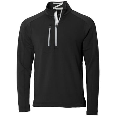 Zero Restriction Men's Z500 Mock Neck 1/4 Zip Golf Pullover