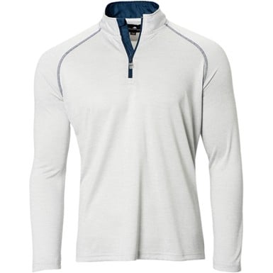 The Weather Company Men's Long Sleeve 1/4 Zip Golf Mock