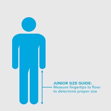 Junior sizing guide chart