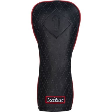 Titleist Jet Black Leather Driver Golf Headcover