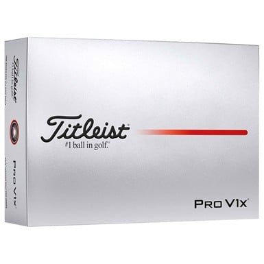 Titleist Pro V1x Enhanced Alignment Personalized White Golf Balls