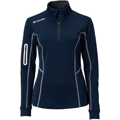 Columbia Women's Omni Wick Shotgun 1/4 Zip Golf Pullover