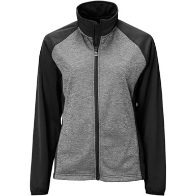 The Weather Co Women's Water Resistant Poly Flex Full Zip Golf Jacket