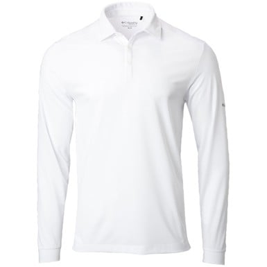 Columbia Mens Omni-Wick Pin High Long Sleeve Golf Polo