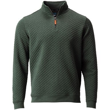 TGW Men's Quilted Golf Pullover