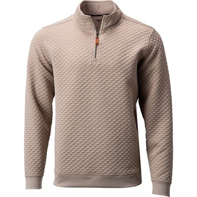 TGW Men's Quilted Golf Pullover