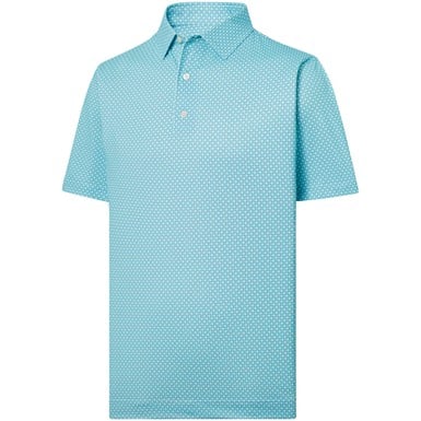 FootJoy Men's Dot Geo Print Golf Polo