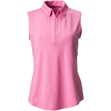 Jofit Women's Racerback Ruffle Sleeveless Golf Top
