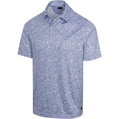 Greg Norman Men's Marble Shark ML75 Golf Polo