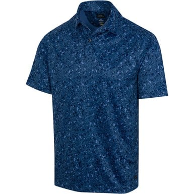 Greg Norman Men's Marble Shark ML75 Golf Polo
