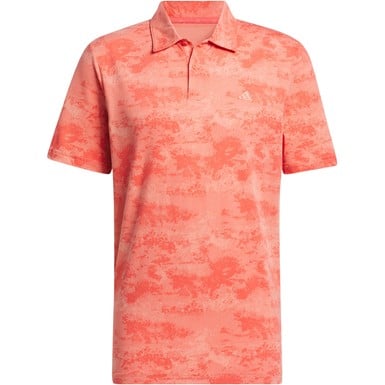 adidas Men's Go-To Printed Mesh Golf Polo