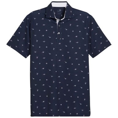 Puma Men's MATTR Skulls Golf Polo