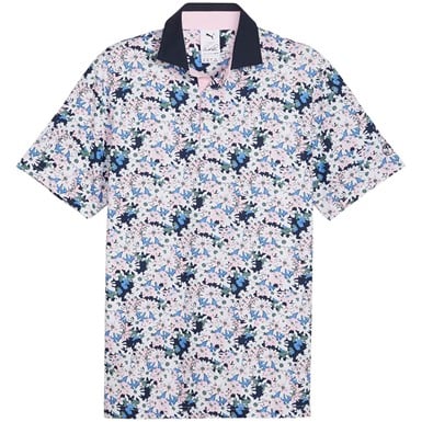Puma Men's X Arnold Palmer Floral Golf Polo