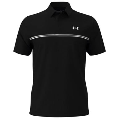 Under Armour Men's Chest Striped Playoff 3.0 Golf Polo
