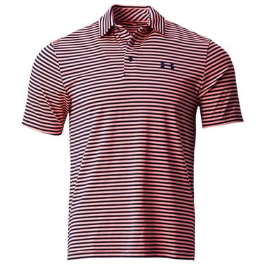 Under Armour Men's Chest Striped Playoff 3.0 Golf Polo