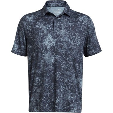 Under Armour Men's Printed Mineral Wash Playoff 3.0 Golf Polo