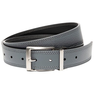 NIKE Men's Double Row Stitched Reversible Golf Belt