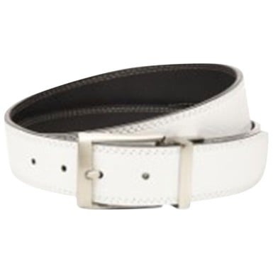 NIKE Men's Double Row Stitched Reversible Golf Belt