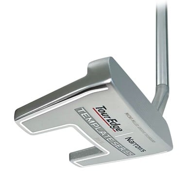 Tour Edge Template Silver PVD Narrows Putter