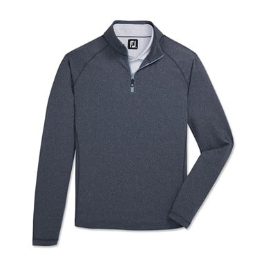 FootJoy Men's Thermo Series Heather Brushed Back Midlayer Golf Pullover