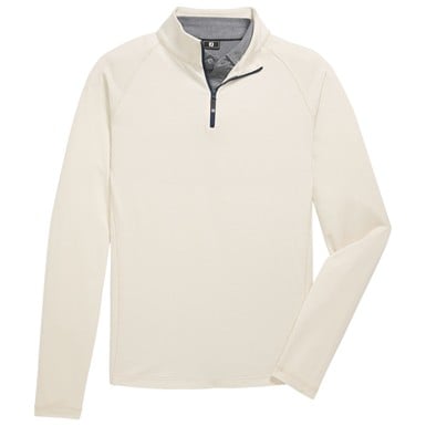 FootJoy Men's Thermo Series Heather Brushed Back Midlayer Golf Pullover