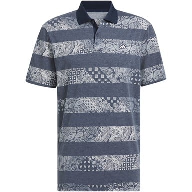 adidas Men's Go-To Print Golf Polo