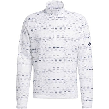 adidas Men's Core Printed 1/4 Zip Golf Pullover
