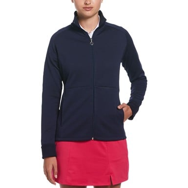 Callaway Women's Swing Tech Opti-Dri Hex Fleece Full Zip Jacket
