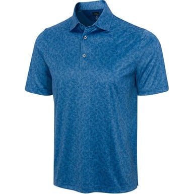 Greg Norman Men's Playdry Rye Grass ML75 Recycled Microlux Golf Polo