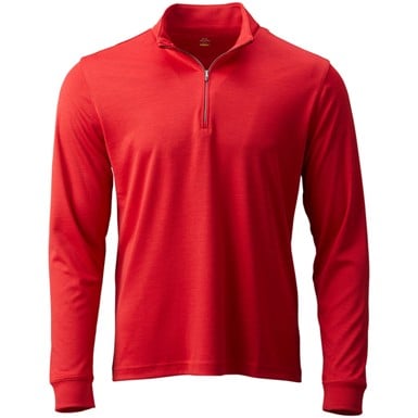 Greg Norman Men's Playdry Clubhouse Heathered 1/4 Zip Golf Pullover