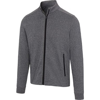 Greg Norman Men's Match Play Heathered Full Zip Golf Jacket