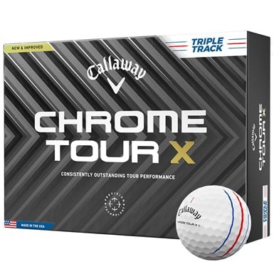Callaway 2024 Chrome Tour X Triple Track Personalized Golf Ball