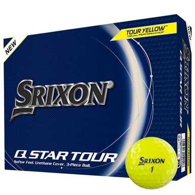 Srixon Q-Star 5 Tour Personalized Yellow Golf Balls