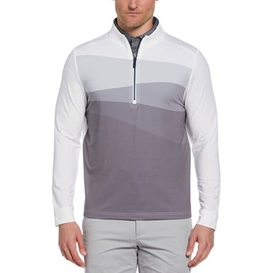 Callaway Men's Printed Block 1/4 Zip Golf Pullover