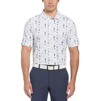 Callaway Men's Essential Print Golf Polo