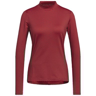 adidas Women's Two Tone Mock Golf Top