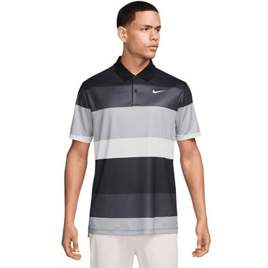 NIKE Men's Dri-FIT Victory Bold Stripe Golf Polo