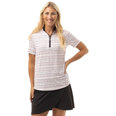San Soleil Women's Line Up Golf Polo