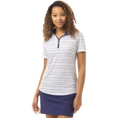 San Soleil Women's Line Up Golf Polo