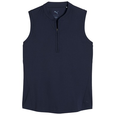 Puma Women's Aerlon Sleeveless Mock Golf Top