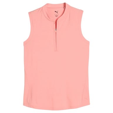 Puma Women's Aerlon Sleeveless Mock Golf Top
