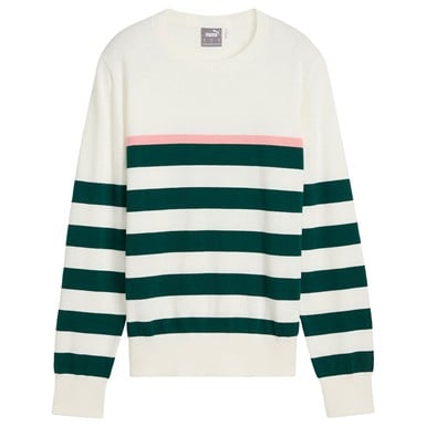 Puma Women's Resort Stripe Golf Sweater