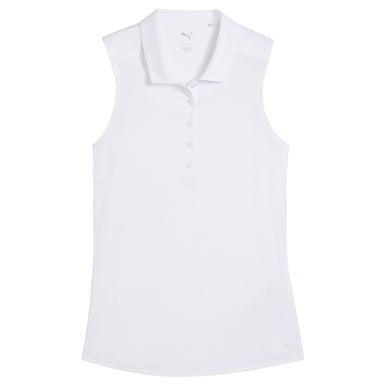 Puma Women's Pure 2.0 Sleeveless Golf Polo
