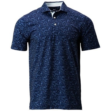 Puma Men's MATTR Peach Stand Golf Polo