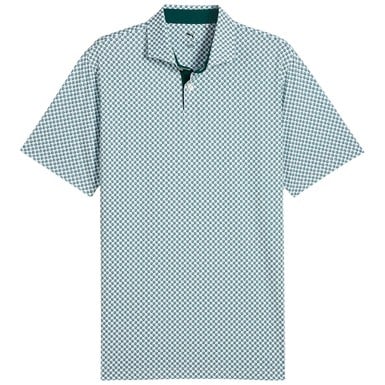 Puma Men's MATTR Micro Floral Golf Polo