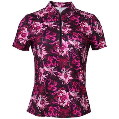 Jofit Women's Artsy Floral Golf Polo