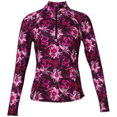 Jofit Women's Artsy Floral 1/4 Zip Golf Pullover                                                                                