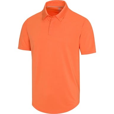366 Golf Men's Round Hem Golf Polo