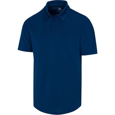 366 Golf Men's Round Hem Golf Polo