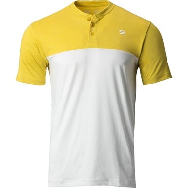 366 Golf Men's Modern Colorblock Golf Shirt